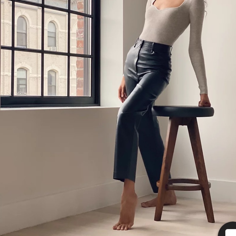 NWT Aritzia Leather Funk Pants